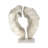 Shanette 18" Carved Statuary, Silver