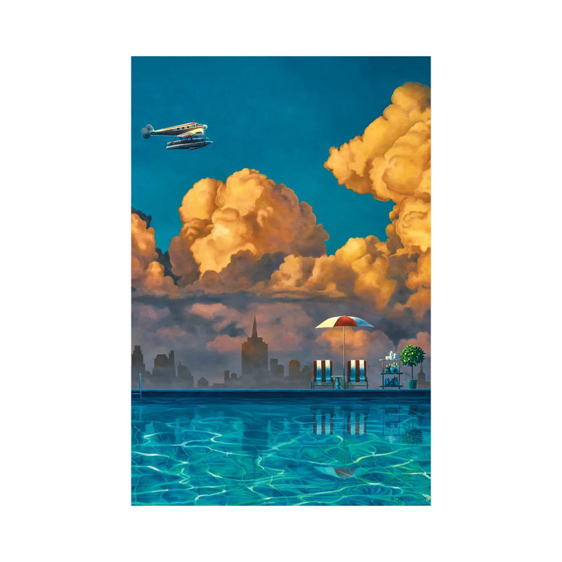 Stopover by Ross Jones - Wrapped Canvas Print, 20.32 cm H x 30.48 cm W