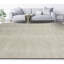 Abstract Area Rug in Cream/Silver-1694778545