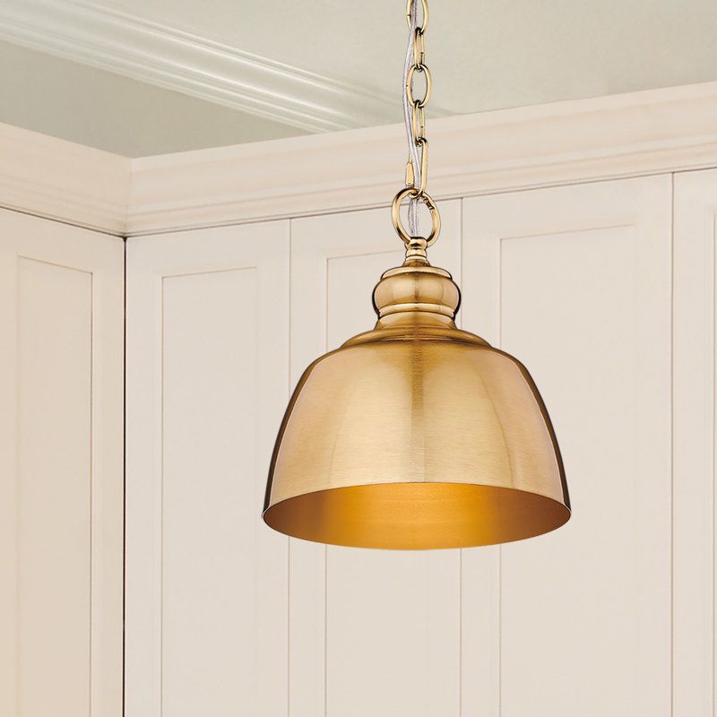 Holmes 1 - Light Pendant, Modern Brushed Gold