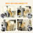 80" Tall Cat Tree Multi-Level Cat Tower