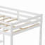 Lit mezzanine double en bois massif avec bureau intégré Giesbert par Harriet Bee-212164985