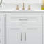 Meuble-lavabo simple 49 po avec plateau Dinel