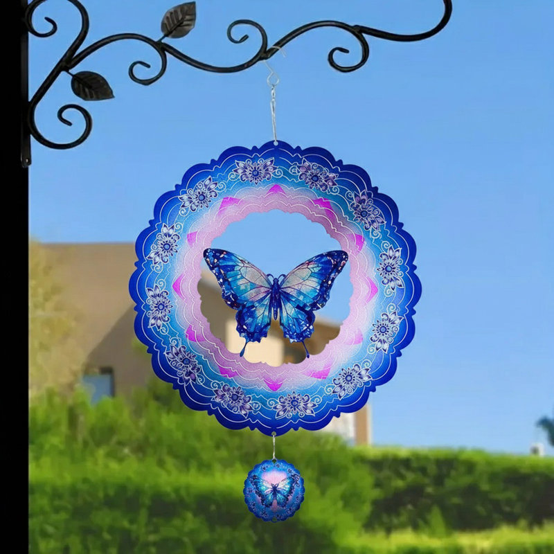 Décoration de jardin papillon fée