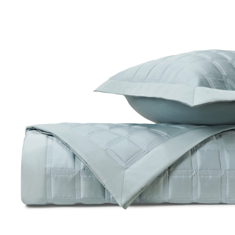 Athens 100% Cotton Sateen Coverlet, King Coverlet, Sion