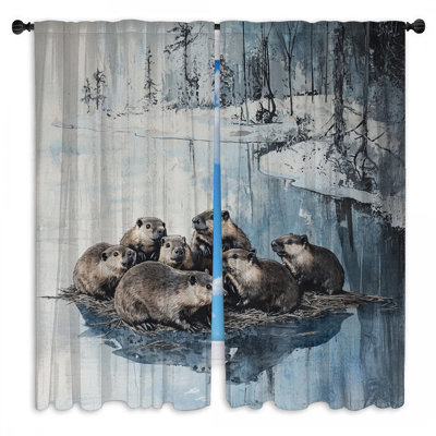 Rideaux de fenêtre Beavers