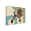 Buckey Poodle Dog - impression sur toile tendue-27488337