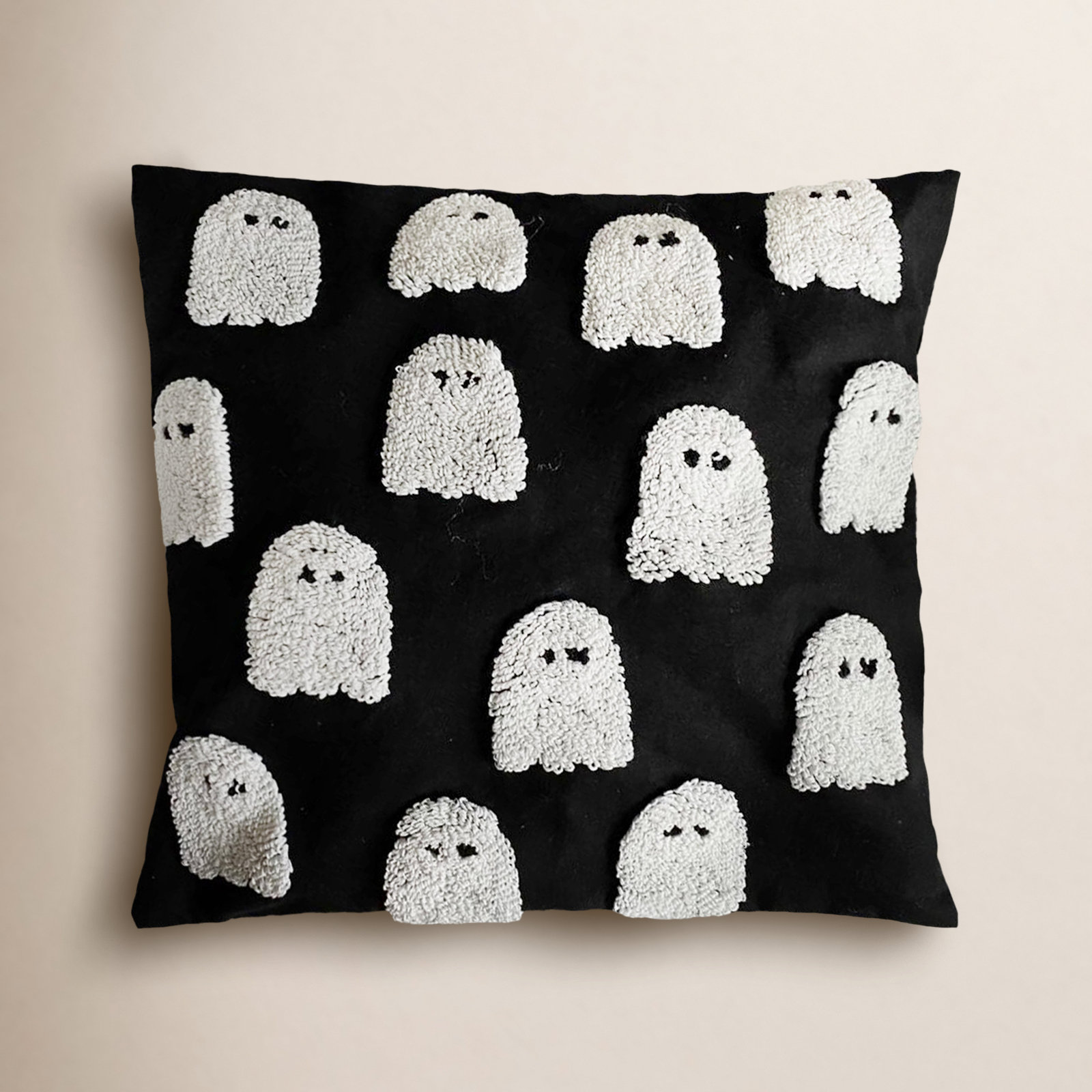 Textured Cotton Pillow Cover