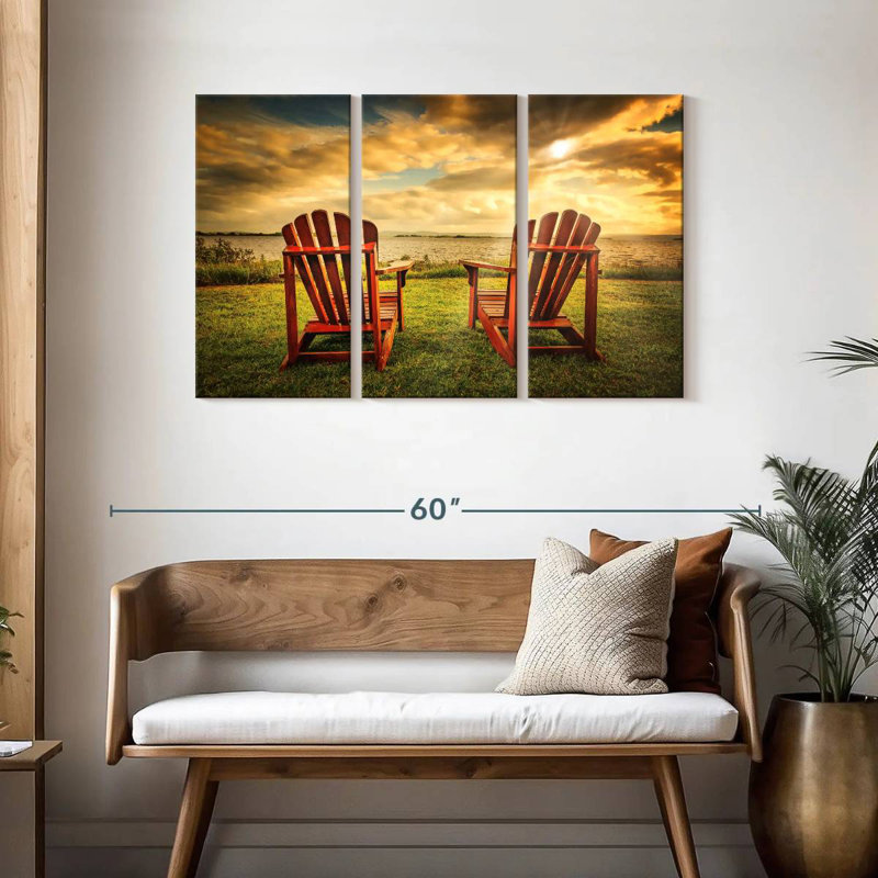 Alvord Ireland Sunset Watch, 28" H x 45" W