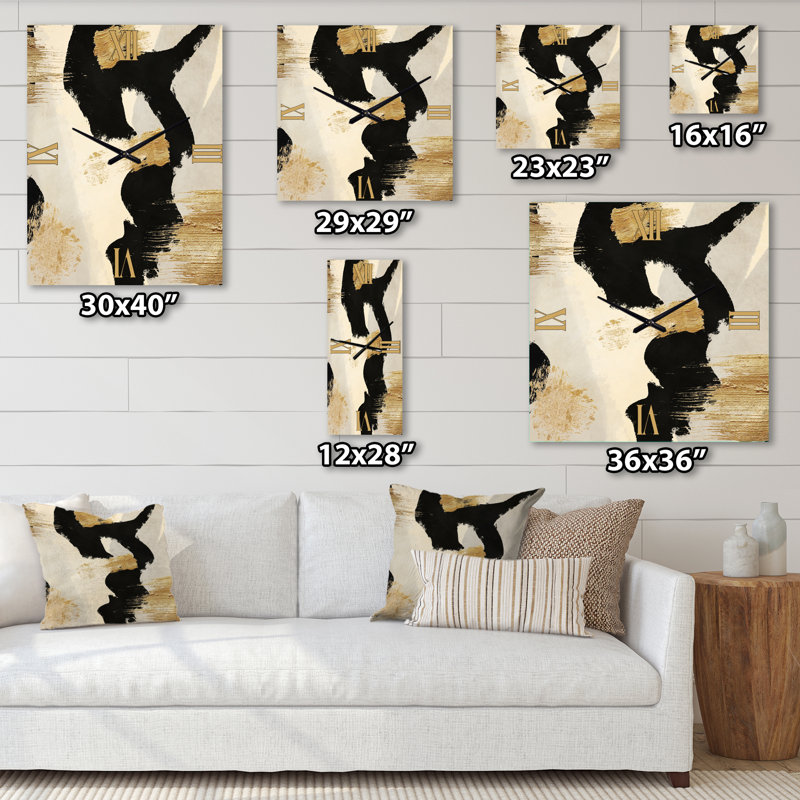 Horloge murale Glam Collage II - Glam, Grand