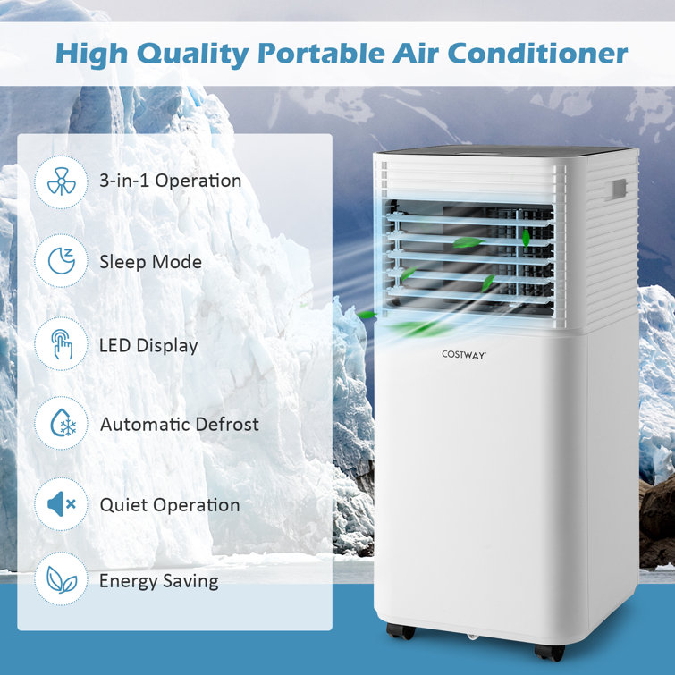 costway portable air conditioner 9000 btu