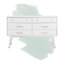 Commode double 6 tiroirs Samuel-2402434