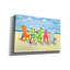 «Brighton Beach Chairs» par Paul Brent, art mural sur toile-909882563