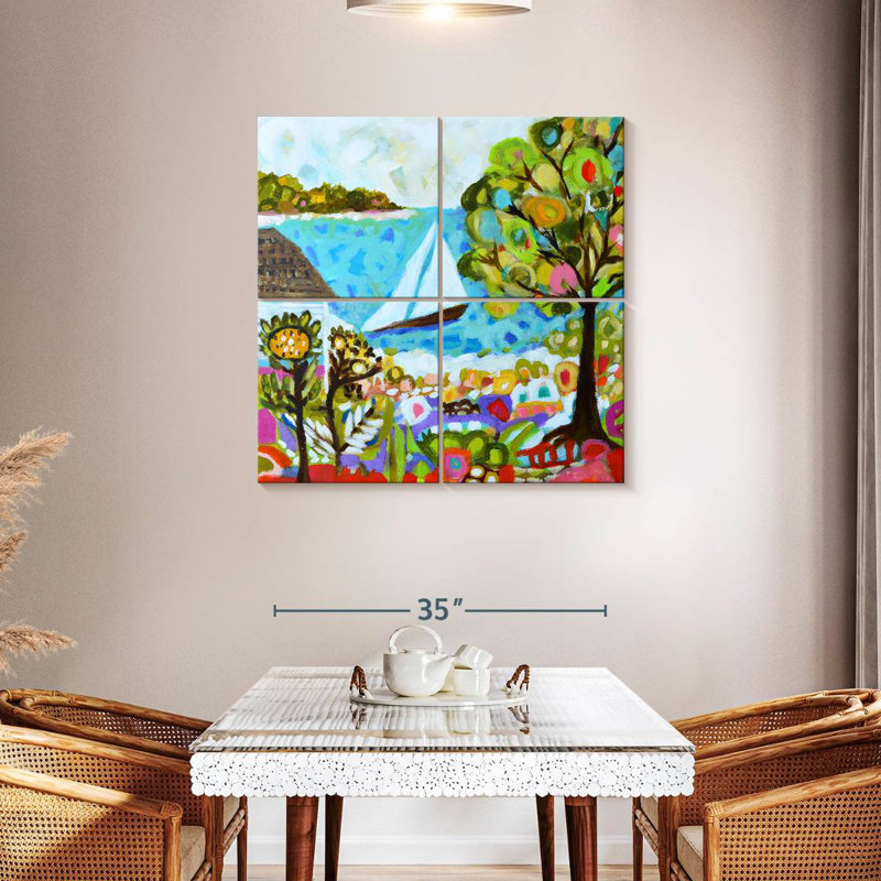 Senne Nautical Whimsy V, 38" H x 38" W