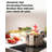 Karinear Black Electric 2 Burner Cooktop