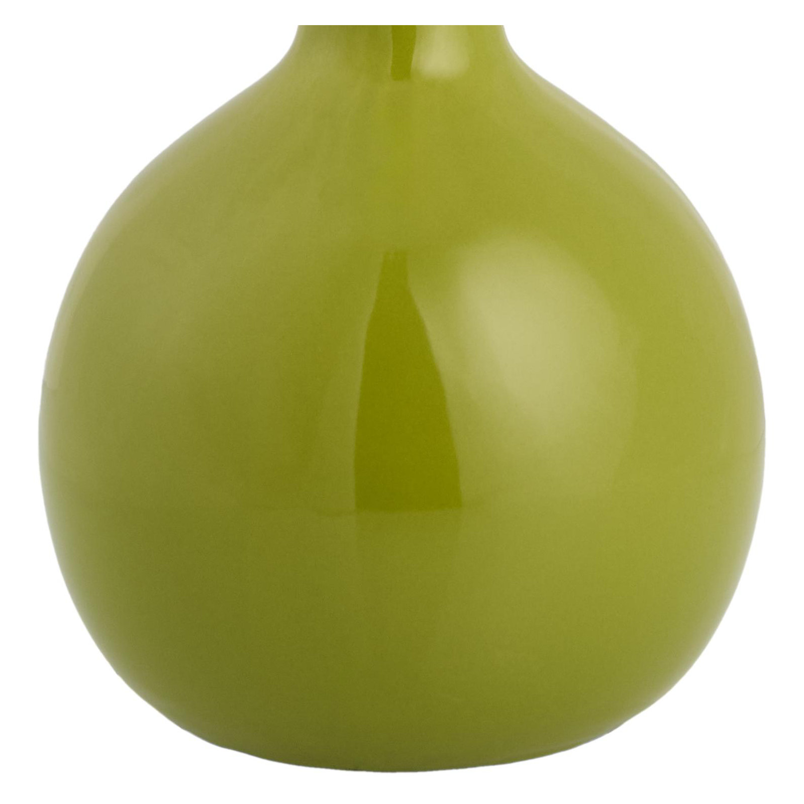 Maura Accent Table Lamp, Green, Beige, 15"H x 9"W x 9"D