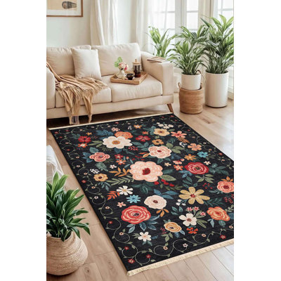 Tapis Midnight Field of Flowers