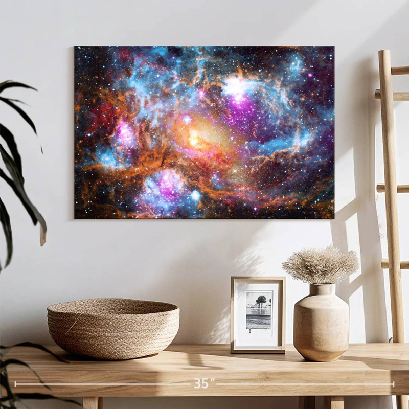 Oberax Galaxies cosmiques, H 16 po x l 24 po