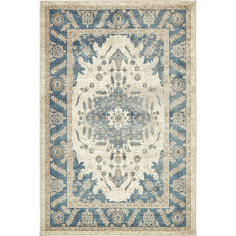 Linz Oriental Indoor Rug, Rectangle 6' x 9'