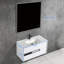 Meuble-lavabo flottant avec lavabo mural 36 po Brest-158149181