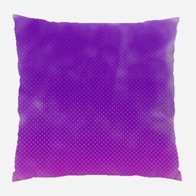 Coussin décoratif demi-teinte