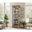 Martindale Solid Wood Lighted Curio Cabinet-54853194