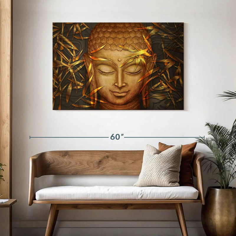 Adella Bodhisattva Buddha, 30" H x 45" W