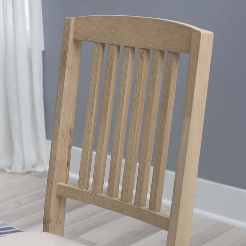Clarke Mission Back Folding Dining Chair, Gray Wash