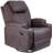 Abbotts Faux Leather Recliner-1780271650