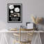 Minimal Dice and Chips Lucky Quote Framed Wall Art Prints - Dice and chips with “Feeling Lucky”, for office or game room-125211814-125211810