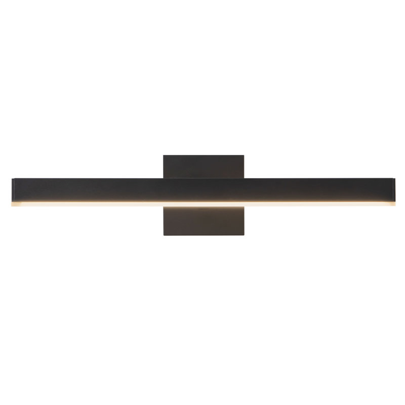 Vega 19-in Black dimmable LED Picture Light, Matte Black, 19.00
