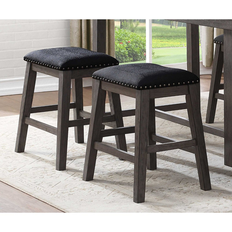 Tabouret de bar en bois Reece