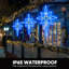 43 po d'extérieur bleu Bethlehem Star Leionna-1785737513