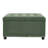 Classic Tufted Storage Ottoman With Nailhead Trim, Versatile For Living Room And Bedroom Organization-1545848043