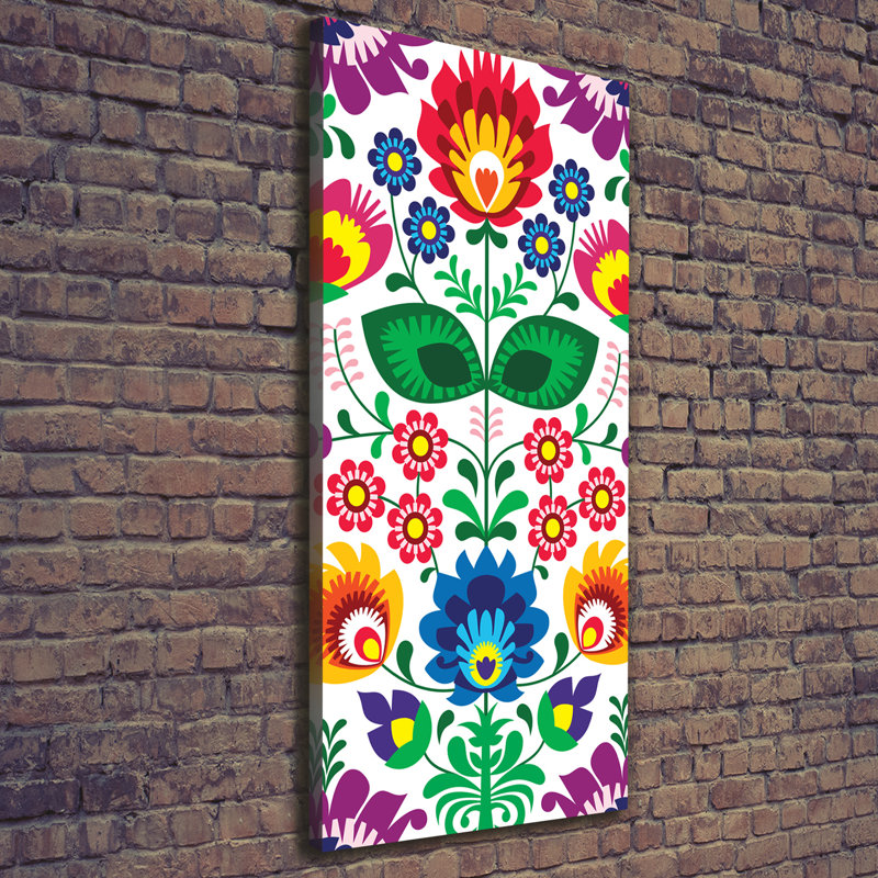 Ethnic - Wrapped Canvas Print