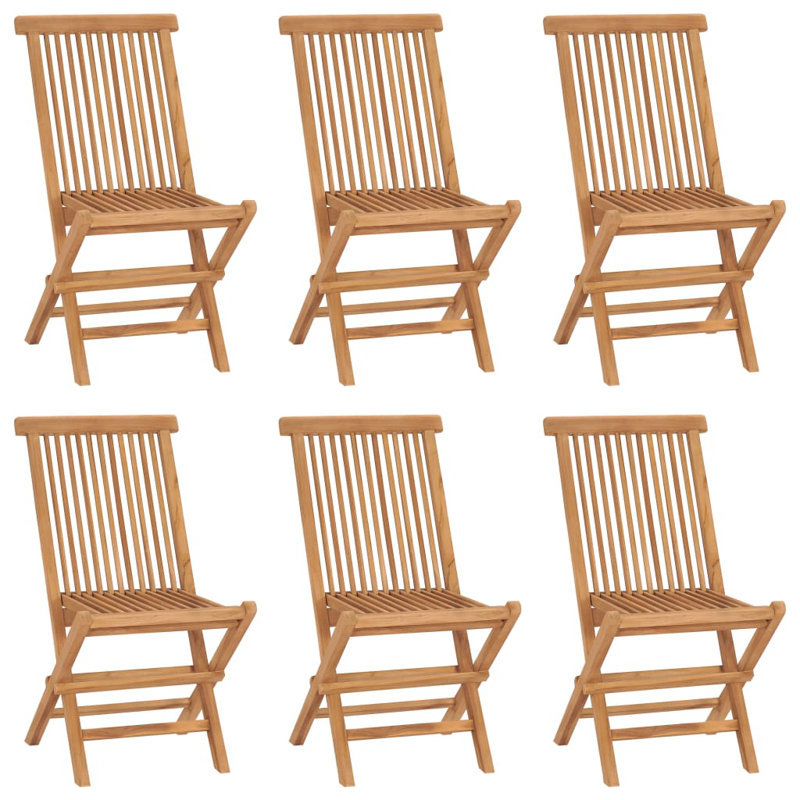 Abhijay Solid Wood Patio Folding Chair Folding Chair Set