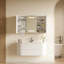 Rectangle Wall Mirror with Cabinet