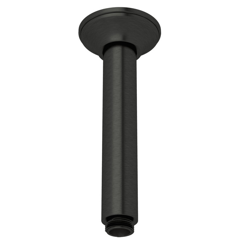 7" Ceiling Mount Shower Arm, Matte Black