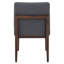 MacLaine Foam Upholstered Dining Chair in Grey
