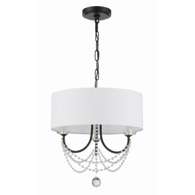 Lustre tambour 3 lumières Paradiso