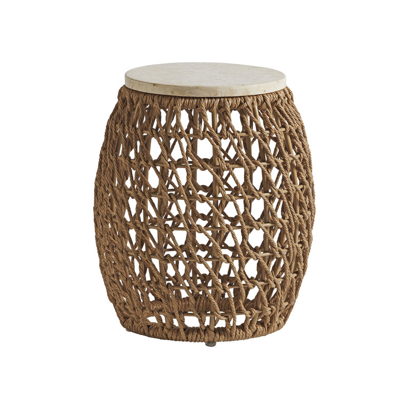 Los Altos Valley View Round Accent Table