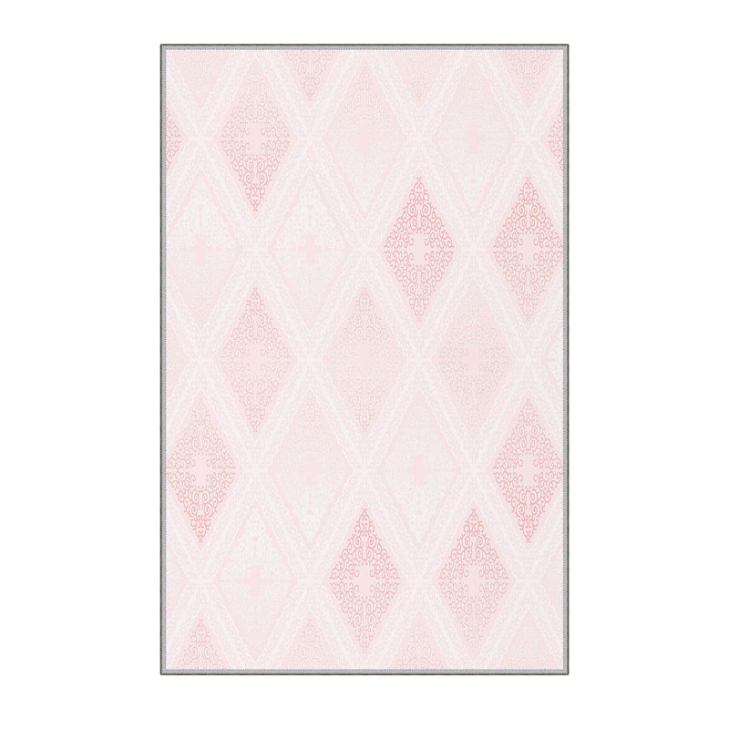Premium Hall Carpet, 2.6 x 9.8 ft, 1% Polyester, .3 in Pile Height | Antibacterial, Non-Slip PVC Felt Dot Underside | Machine Washable, 3D Digital Printing | Durable & Stylish for Home Décor