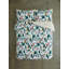 Winter Walk Fleece Duvet Cover Set With Sherpa Bac Fleece / Microfiber Geometric Duvet Cover Set with Pillowcases Included-116655291