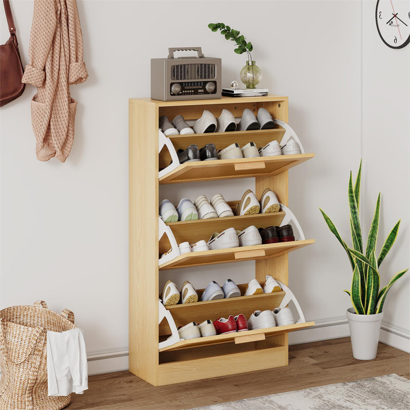 18 Pair Accent, Natural Wood