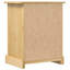 Leadley 53cm W Solid + Manufactured Wood Bedside Table