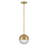 Luniva 8" 1-Light Mini Pendant