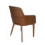 Chaise avec accoudoirs en noyer américain Hudson