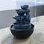 Cidalino Waterfall Fountain with Lights