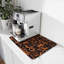 Tapis de cuisine/bar à café, motif citrouille, fantôme et araignées, absorbant et antidérapant, idéal pour égoutter la vaisselle et décorer le comptoir de votre cuisine. Couleurs : château, noir et orange. Dimensions : 51 x 81 cm.-806122503