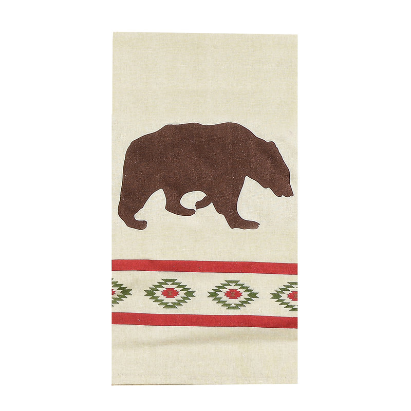 Torchon Bear Lodge 28 x 28